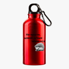 Металлическая бутылка 400 мл UV-DTF