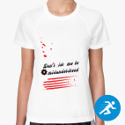 Женская спортивная футболка