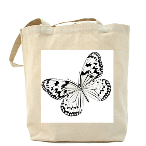 Сумка шоппер с принтом Бабочка