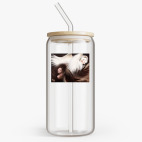 Банка с бамбуковой крышкой