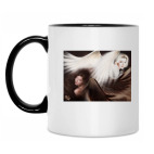 Кружка двухцветная