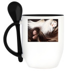 Кружка с ложкой