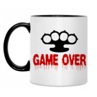 Кружка двухцветная