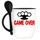 Кружка с ложкой