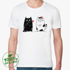 Мужская футболка органик