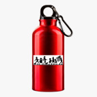 Металлическая бутылка 400 мл UV-DTF