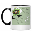 Кружка двухцветная