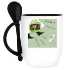 Кружка с ложкой