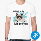 Мужская спортивная футболка