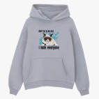 Толстовка худи оверсайз