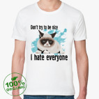 Мужская футболка органик