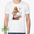 Мужская футболка органик