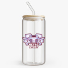 Банка с бамбуковой крышкой