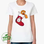 Женская футболка органик