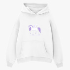 Толстовка худи оверсайз