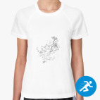 Женская спортивная футболка