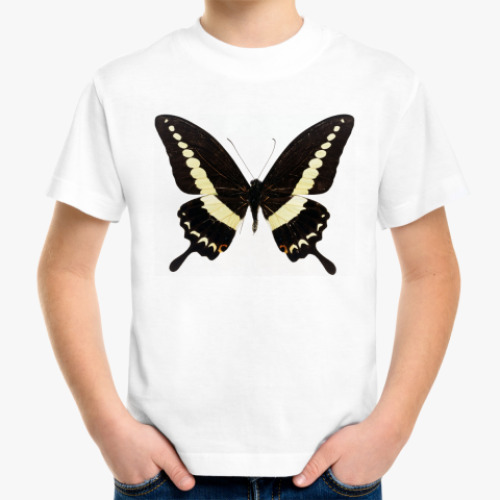 Детская футболка с принтом Бабочка