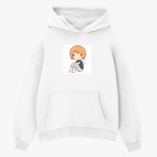 Толстовка худи оверсайз