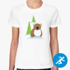 Женская спортивная футболка