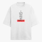 Футболка оверсайз