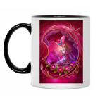 Кружка двухцветная