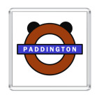Магнит 6.5 x 6.5 см Паддингтон