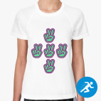 Женская спортивная футболка