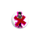 Значок 25 мм  No Emo