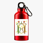 Металлическая бутылка 400 мл UV-DTF