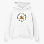 Толстовка худи оверсайз