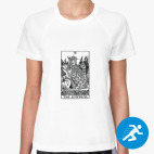 Женская спортивная футболка