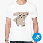 Мужская спортивная футболка