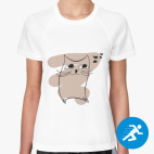 Женская спортивная футболка