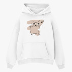 Толстовка худи оверсайз