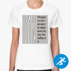 Женская спортивная футболка