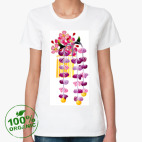 Женская футболка органик