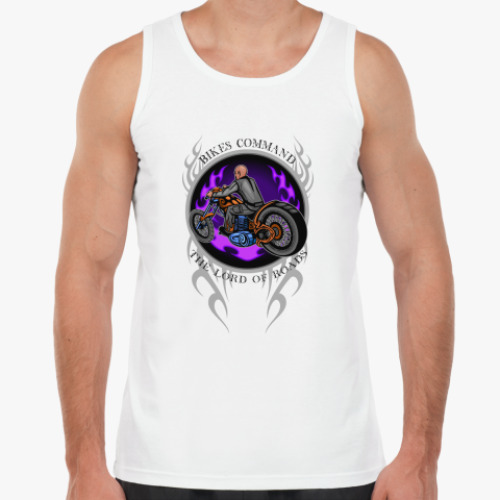 Майка с принтом Biker