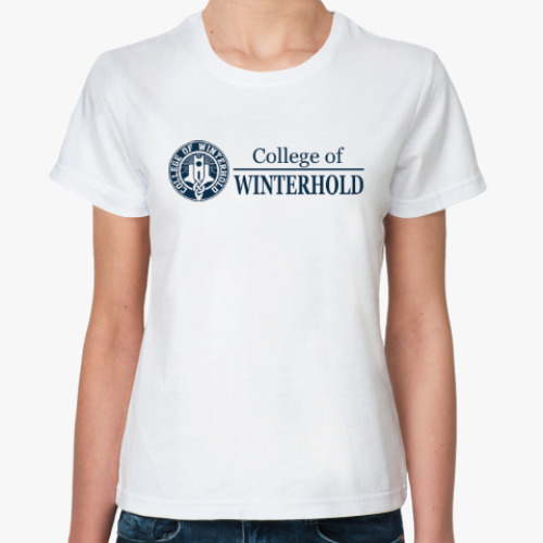 Классическая футболка Skyrim . College of Winterhold