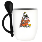 Кружка с ложкой