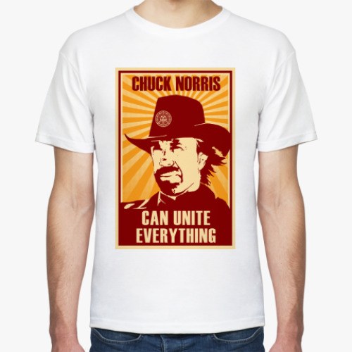 Футболка с принтом Чак Норрис