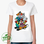 Женская футболка органик