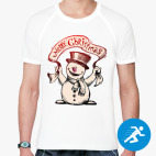 Мужская спортивная футболка