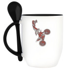 Кружка с ложкой