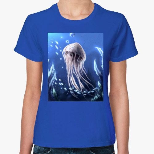 Женская футболка Фэнтези медуза