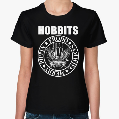 Женская футболка Hobbits