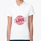 Женская рубашка поло