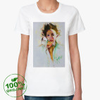Женская футболка органик