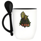 Кружка с ложкой