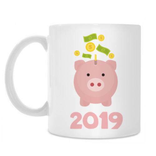 Кружка Год 2019 Свиньи