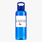 Прозрачная спортивная бутылка